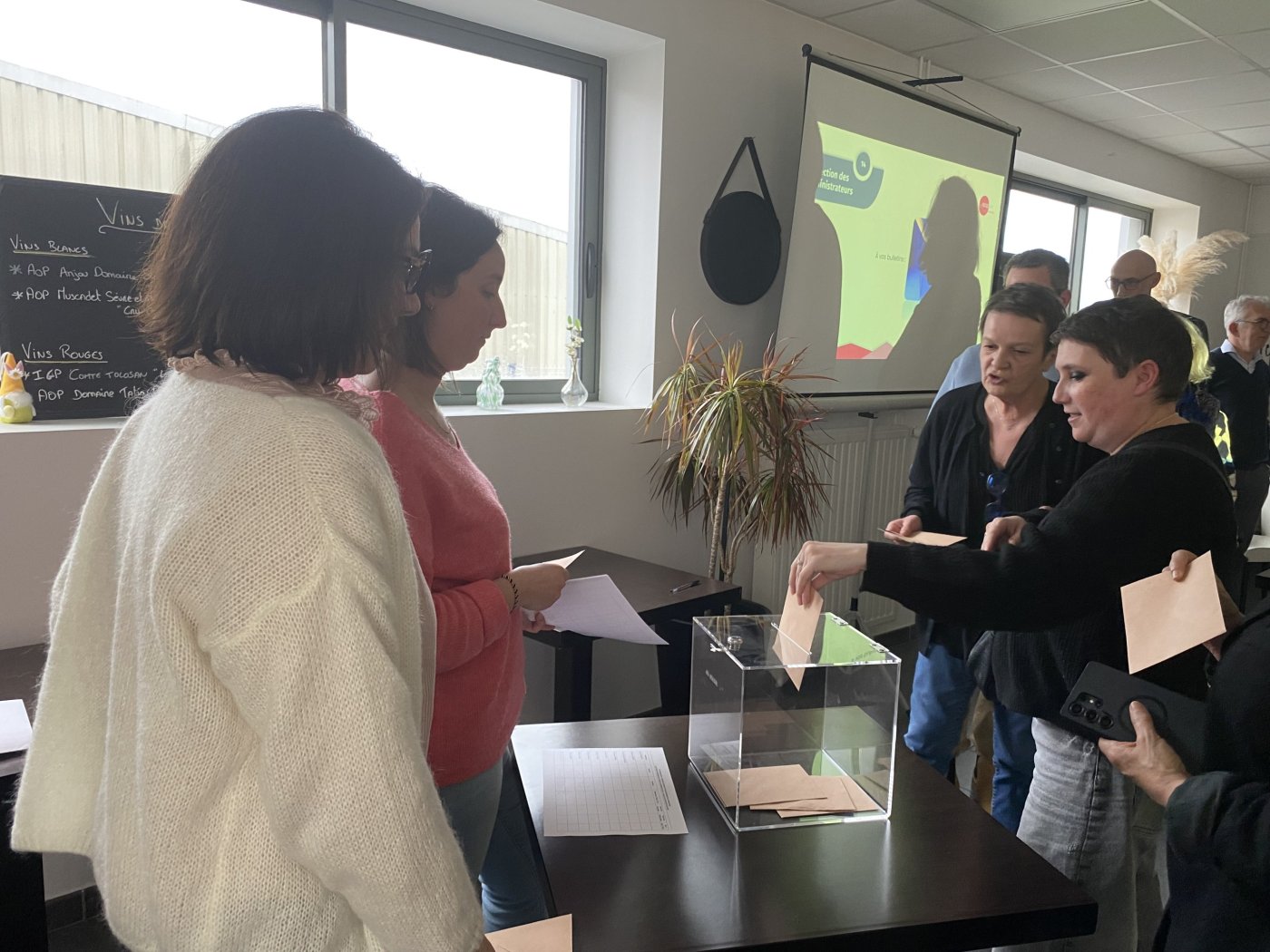 Vote lors de l'Assemblée générale extraordinaire de CAP Formation