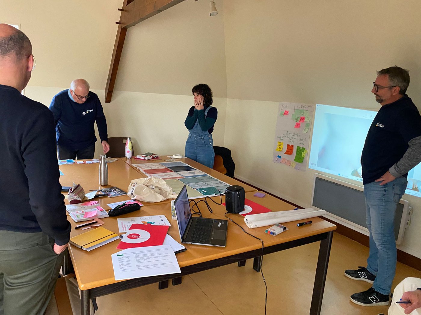 L'équipe Héol au travail